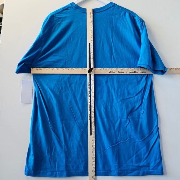 Neff Men's Short Sleeve Graphic Blue Shirt XL - Picture 6 of 8